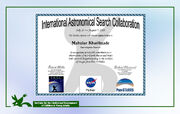 Kanoon Members in Asteroid Search Received International Certificate