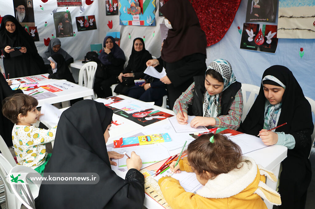 حضور گسترده کانونیها در گردهمآیی حمایت از مادران و کودکان فلسطینی