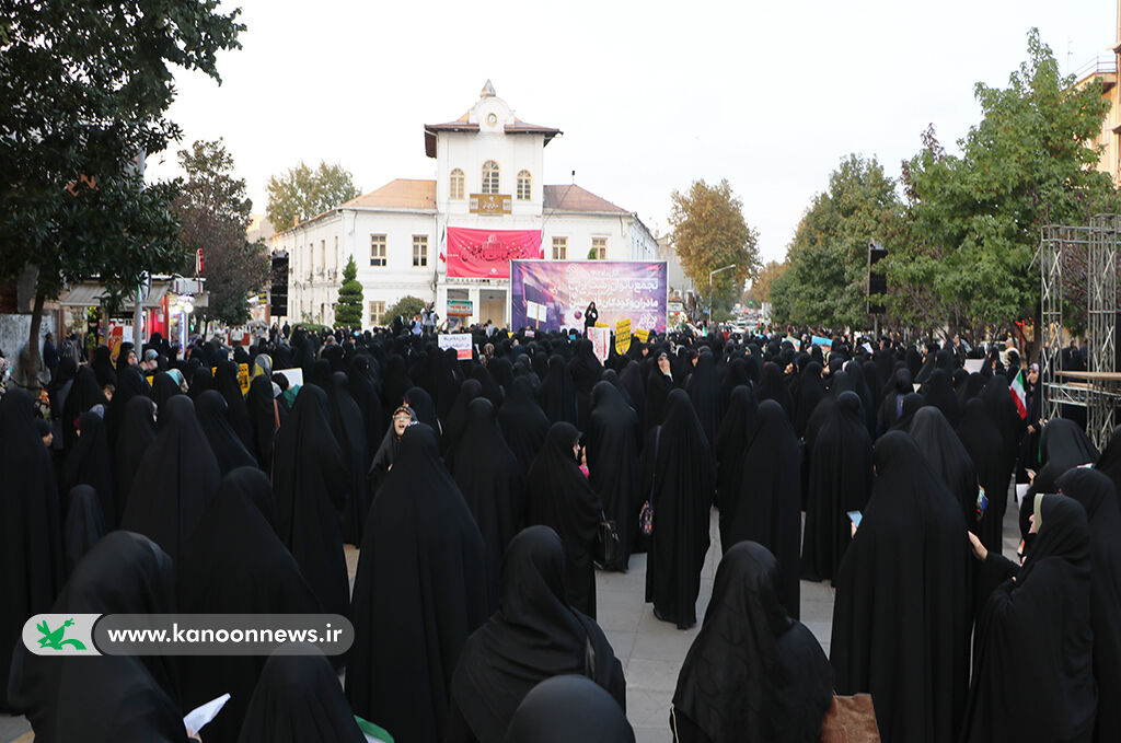حضور گسترده کانونیها در گردهمآیی حمایت از مادران و کودکان فلسطینی