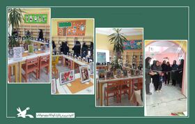 نمایشگاه نقاشی کودکان مرکز شماره یک شهرکرد