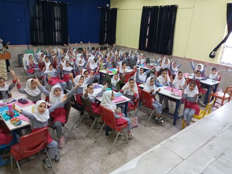 گزارش تصویری ابراز همدردی اعضای کانون استان قزوین با کودکان غزه