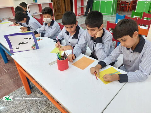 همدلی اعضا کانون استان بوشهر با کودکان فلسطینی