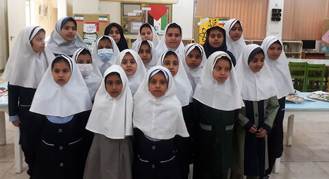 حمایت از کودکان غزه و گرامی داشت روز دانش آموز