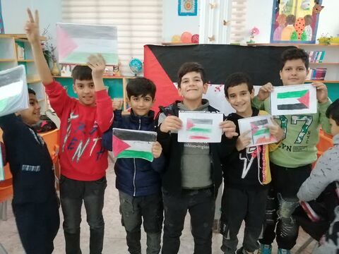 ویژه برنامه های حمایت از کودکان فلسطینی در مراکز کانون استان کردستان