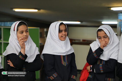دانش‌آموزان مقطع ابتدایی منطقه 21 استان تهران در سینما دانش آموزی