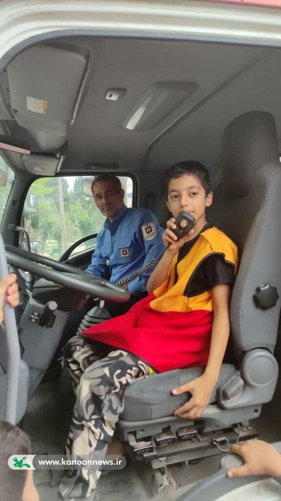 مانور اطفای حریق و زلزله در مرکز فرهنگی هنری گالیکش