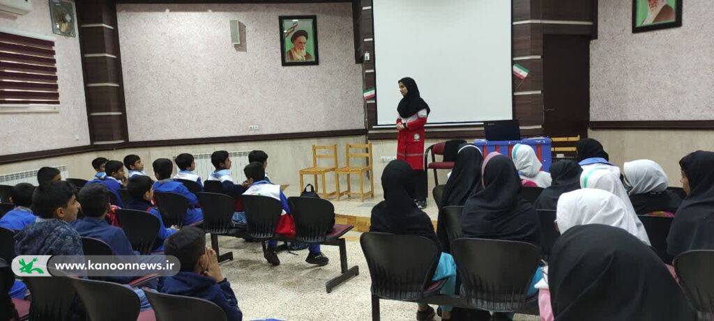 مانور اطفای حریق و زلزله در مرکز فرهنگی هنری گالیکش