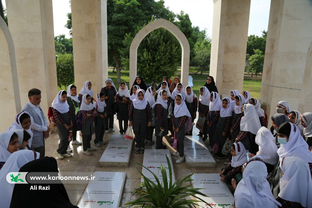 اعلام حمایت کودکان بوشهری از کودکان و نوجوانان فلسطینی