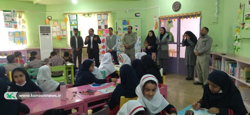 اعضا کانون پرورش فکری مرکز بردخون صاحب خانه محیط زیست شدند