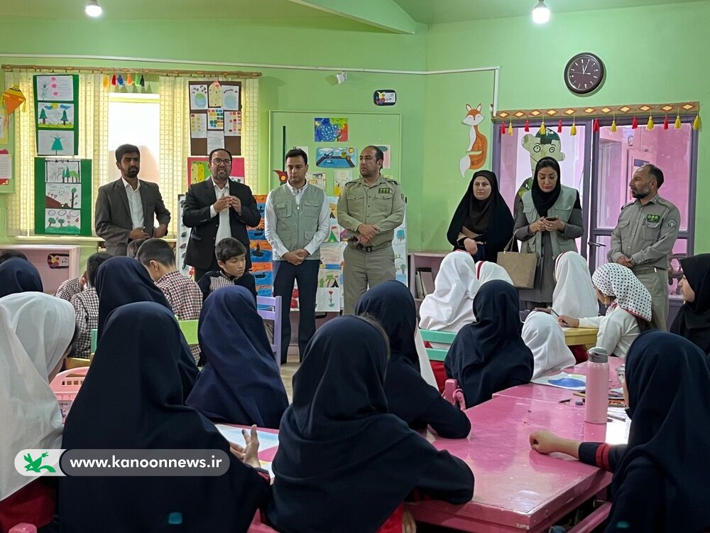 اعضا کانون پرورش فکری مرکز بردخون صاحب خانه محیط زیست شدند