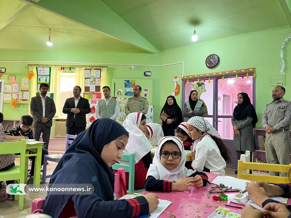 اعضا کانون پرورش فکری مرکز بردخون صاحب خانه محیط زیست شدند