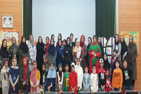 دومین ویژه برنامه‌ی قصه‌گویی کتابخانه‌ای در کرج برگزار شد