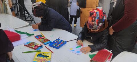ایستگاه نقاشی و استیج کودک و نوجوان در سنندج