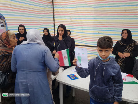 فعالیتهای فرهنگی و هنری کانون پرورش فکری کودکان و نوجوانان استان کردستان در سفر رییس‌جمهور