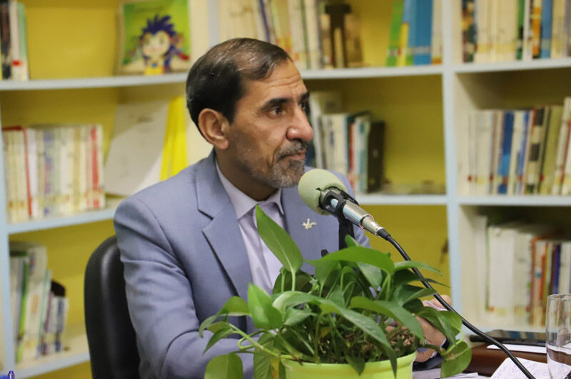 دیدار مدیر دفتر مرکزی حراست با مربیان و کارکنان کانون اردبیل