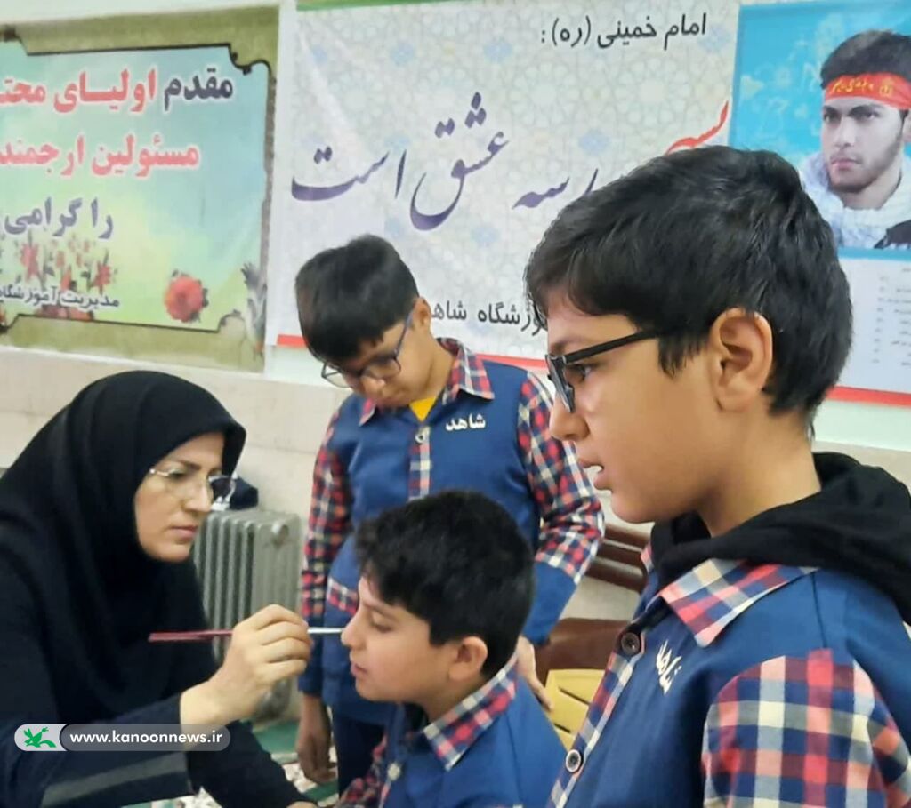 شرکت در مراسم گرامیداشت  ۱۳  آبان و روز دانشآموز