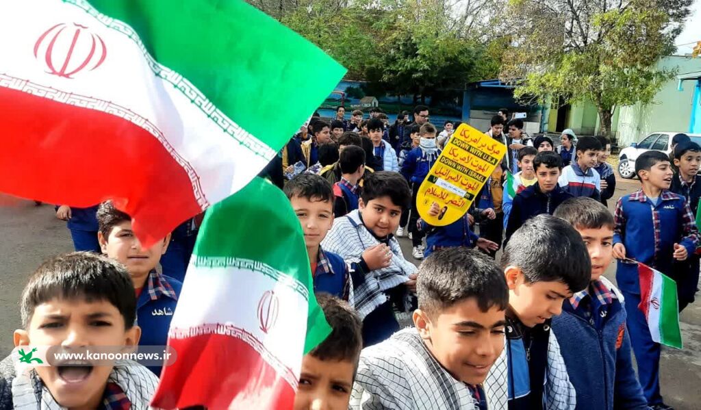 شرکت در مراسم گرامیداشت  ۱۳  آبان و روز دانشآموز