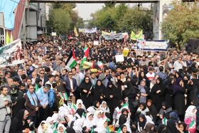 حضور کانونی‌های استان سمنان در راهپیمایی ۱۳ آبان