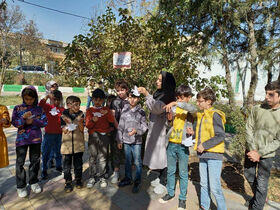درخت مقاومت/ ابراز همدردی اعضای کانون استان اردبیل با کودکان فلسطین(۲)