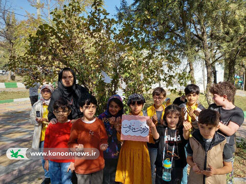 درخت مقاومت/ ابراز همدردی اعضای کانون استان اردبیل با کودکان فلسطین(2)