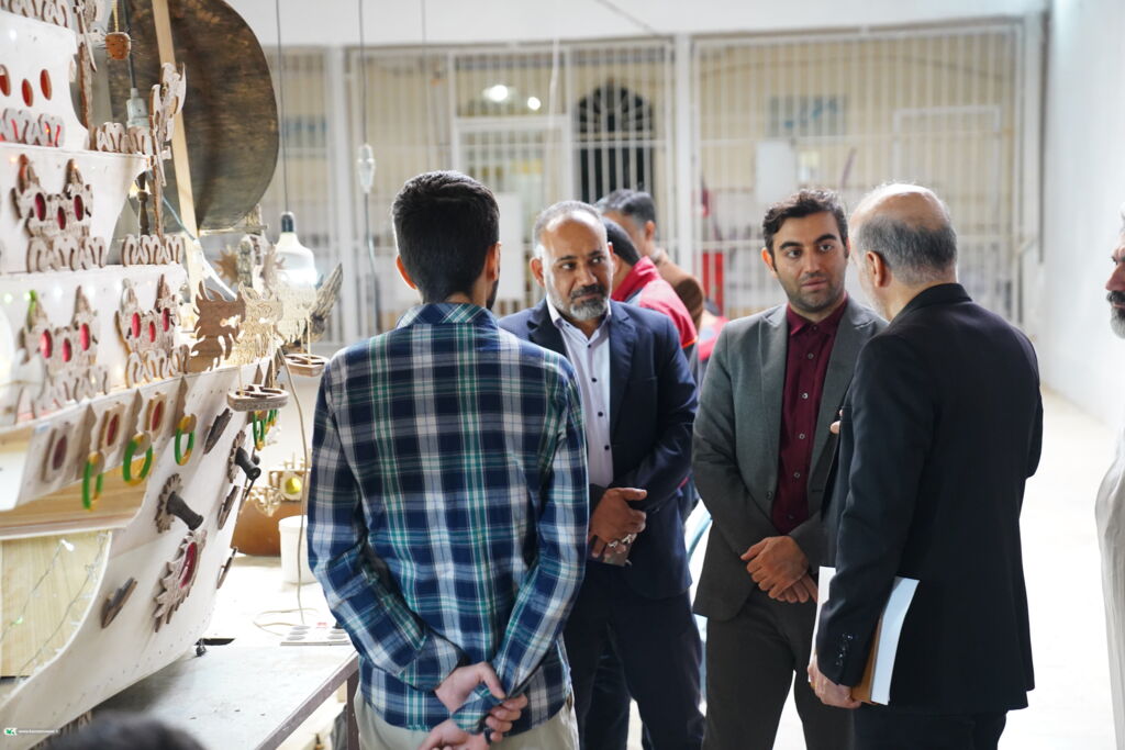 مدیر کل کانون پرورش فکری از کانون اصلاح و تربیت قم بازدید کرد