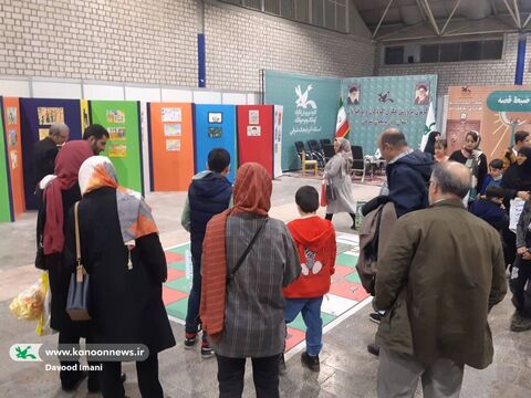 غرفه کانون پرورش فکری کودکان و نوجوانان استان در نمایشگاه بین‌المللی کتاب تبریز روز دوم