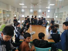 دانش آموزان مدرسه کمیل شهرستان قنوات از مجتمع پردیسان کانون بازدید کردند
