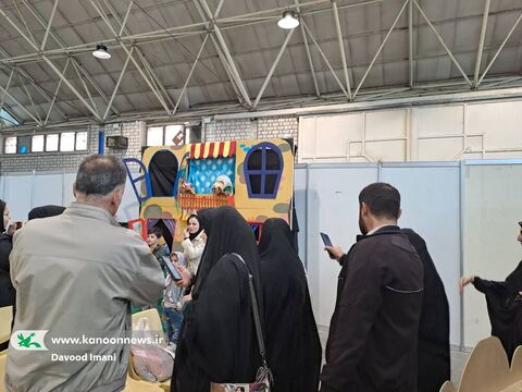 غرفه کانون پرورش فکری کودکان و نوجوانان استان در نمایشگاه بین‌المللی کتاب تبریز روز سوم