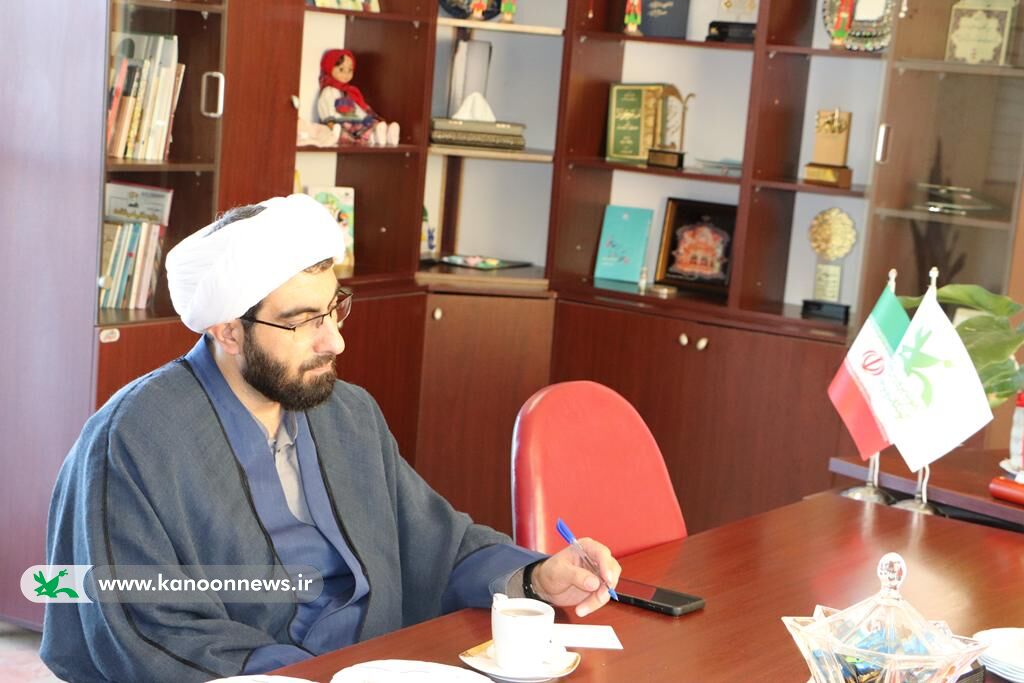 دیدار سرپرست کانون پرورش فکری گلستان با رئیس شورای هماهنگی تبلیغات اسلامی استان