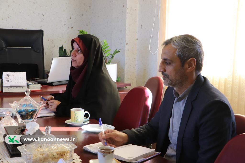 دیدار سرپرست کانون پرورش فکری گلستان با رئیس شورای هماهنگی تبلیغات اسلامی استان