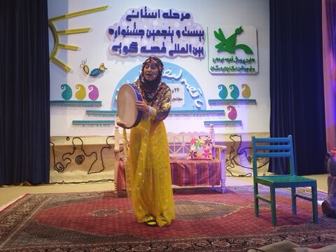 مرحله استانی بیست و پنجمین جشنواره بین المللی قصه گویی در کردستان به روایت تصویر