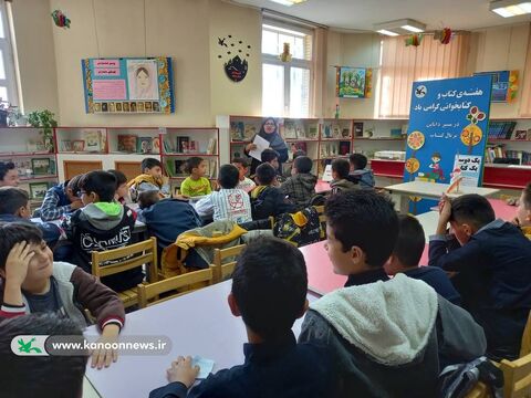 برگزاری ویژه برنامه‌های بزرگداشت هفته کتاب در مراکز کانون آذربایجان شرقی - مرکز بستان‌آباد