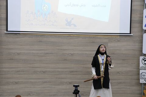 اولین روز مرحله استانی بیست و پنجمین جشنواره بین المللی قصه گویی اصفهان در قاب تصویر