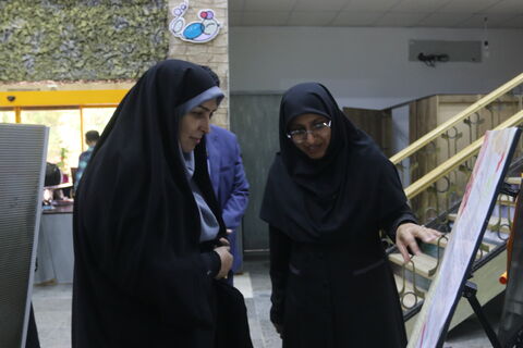 بازدید مدیرکل آفرینش های کانون پرورش فکری از مرکز تخصصی علوم مجتمع آفرینش بندرعباس