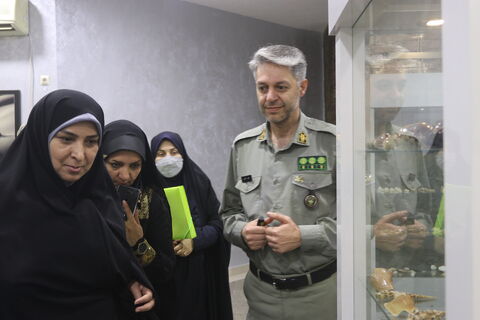 بازدید مدیرکل آفرینش های کانون پرورش فکری از مرکز تخصصی علوم مجتمع آفرینش بندرعباس