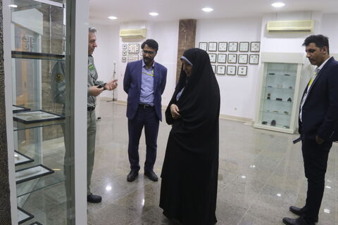 بازدید مدیرکل آفرینش های کانون پرورش فکری از مرکز تخصصی علوم مجتمع آفرینش بندرعباس