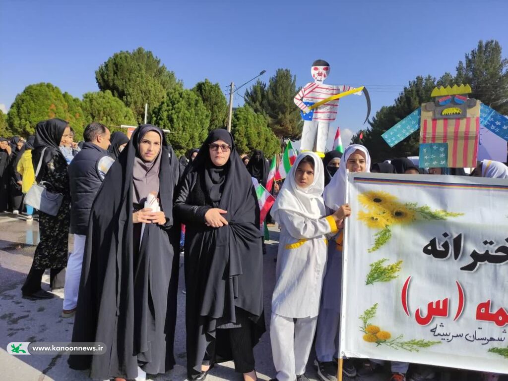 ابرازهمدردی کودکان، نوجوانان و کارکنان کانون خراسان جنوبی با مادران شهدای غزه