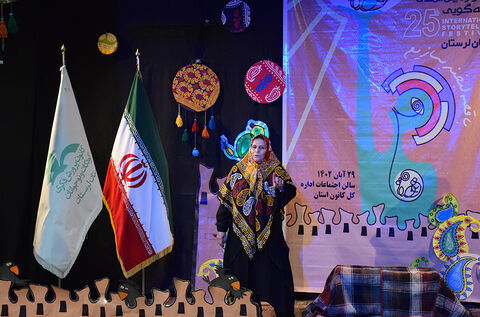 مرحله استانی قصه گویی بیست و پنجم درلرستان