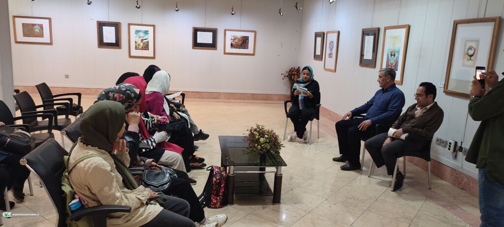 اعضای مرکز شماره ۲ از دفتر نشریات سلام بچهها و پوپک بازدید کردند