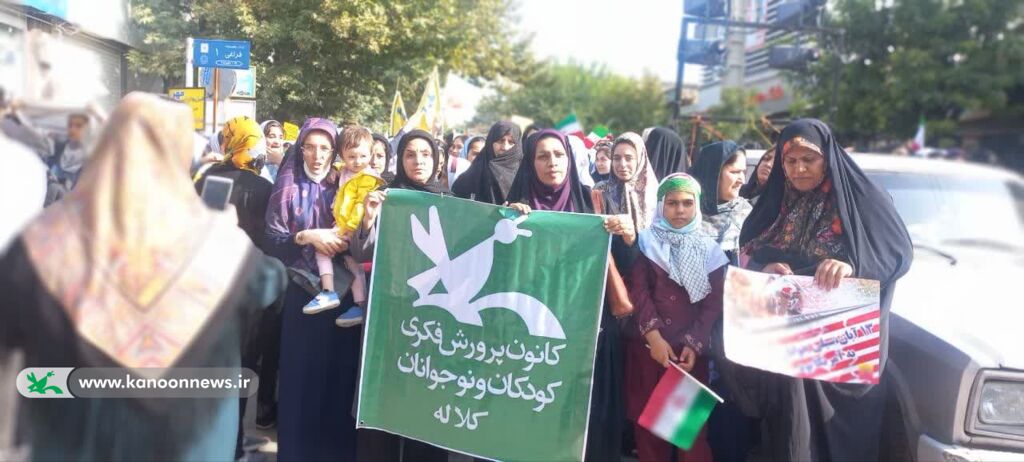 برپایی ایستگاه فرهنگیهنری با موضوع «ابراز همدردی با کودکان غزه»