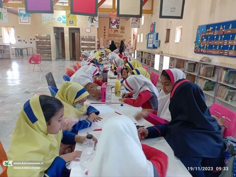 فعالیت‌های هفته‌ی کتاب و کتابخوانی در کانون پرورش فکری کودکان و نوجوانان سیستان و بلوچستان