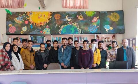 بازدید دانشجویان آموزش ابتدایی از مرکز اقلید