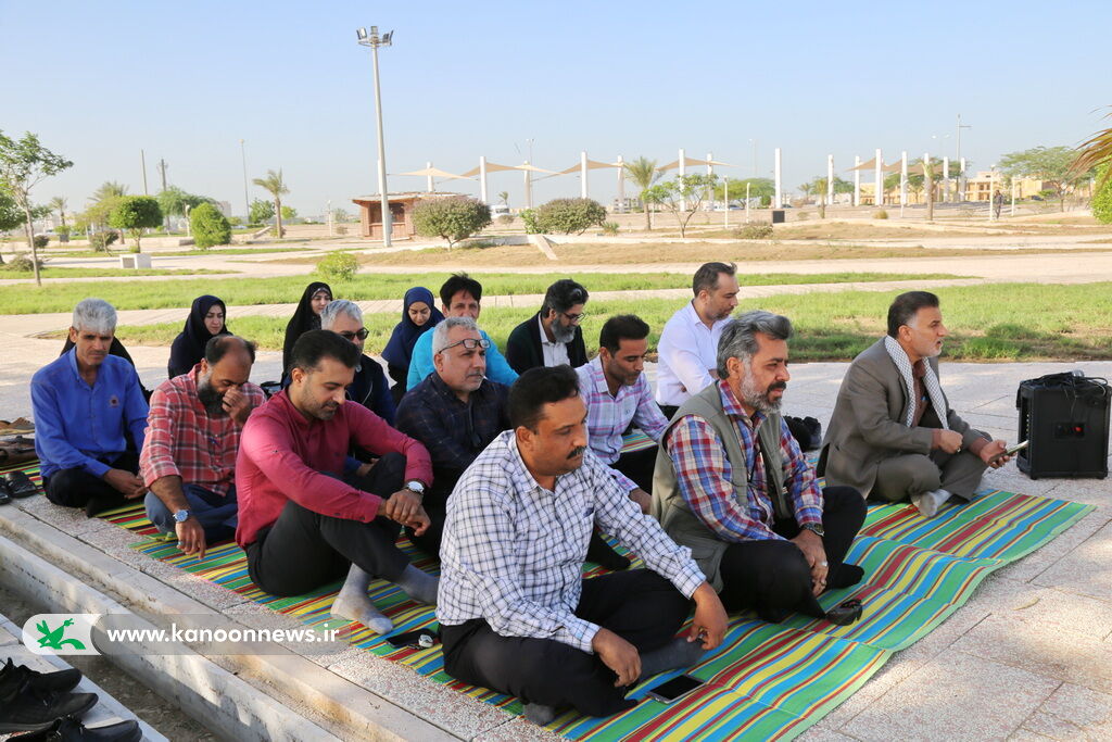 کارکنان اداره کل کانون استان بوشهر به پیاده روی صبحگاهی رفتند