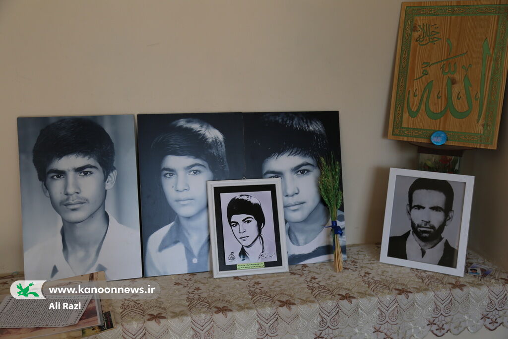 مدیرکل کانون استان بوشهر با مادر شهید نوجوان حسن لک دیدار کرد