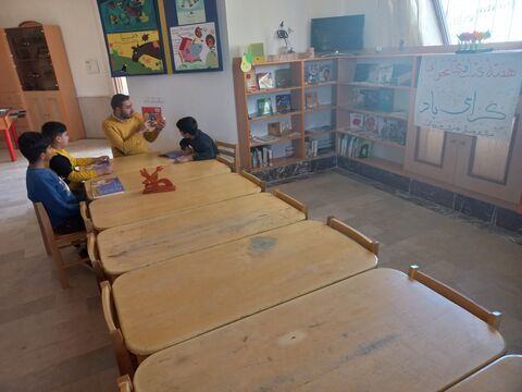 گزارش تصویری برنامه‌های بزرگداشت هفته کتاب در مراکز کانون آذربایجان شرقی - مرکز چاراویماق