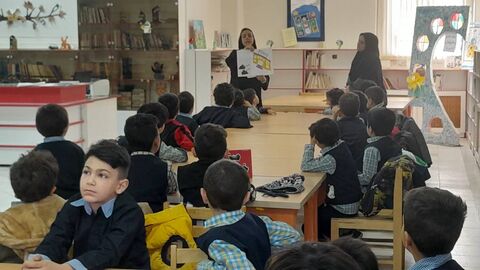 گزارش تصویری برنامه‌های بزرگداشت هفته کتاب در مراکز کانون آذربایجان شرقی - مرکز شبستر