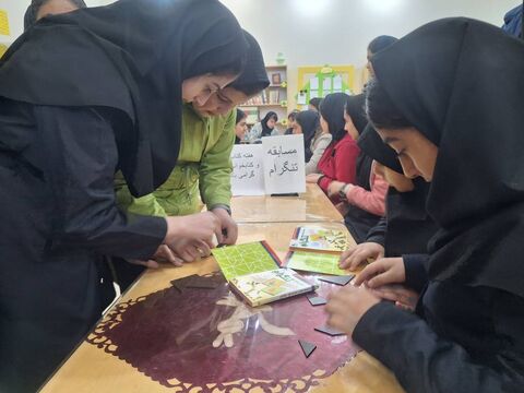 گزارش تصویری برنامه‌های بزرگداشت هفته کتاب در مراکز کانون آذربایجان شرقی - مرکز سراب