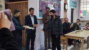 از شرکت کنندگان و برگزیدگان مسابقه نقاشی میثاق عاشقان کوچک تقدیر شد