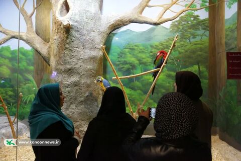 بازدید اعضای کانون از آکواریوم مجتمع تجاری کاسپین در منطقه آزاد تجاری بندرانزلی