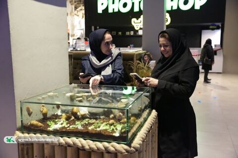 بازدید اعضای کانون از آکواریوم مجتمع تجاری کاسپین در منطقه آزاد تجاری بندرانزلی